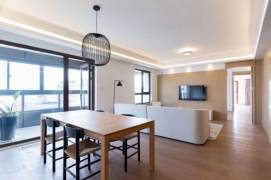 Modern 3brs with balcony and floor heating in Zhong Shan park 
