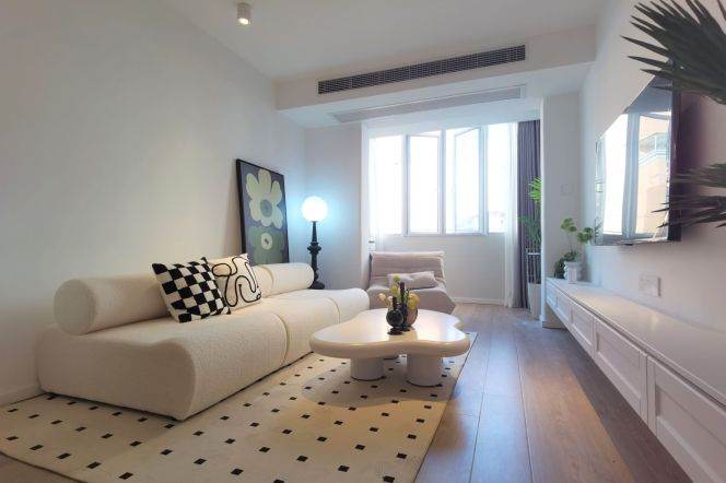 Lovely one bedroom Apt+central AC+Oven+Dryer@Longde Rd