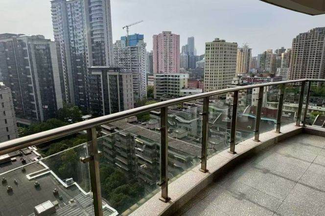 modern 2brs floor heating open balcony nice view near Huang pu river only 19.5K