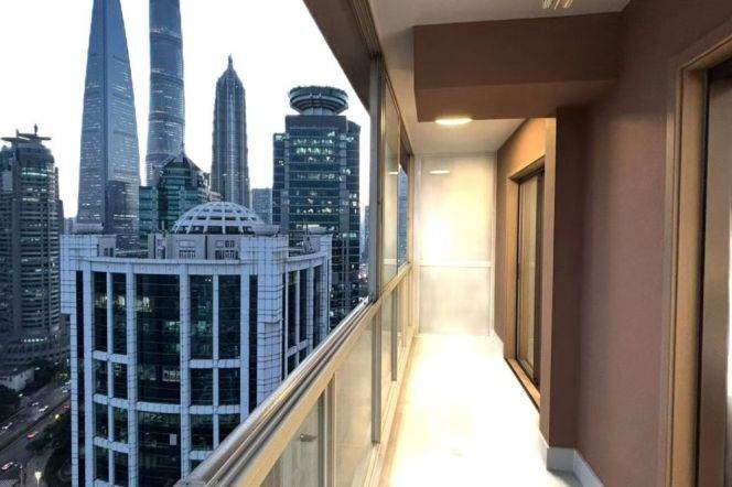 South Pudong Rd metro/3br2bt/balcony/central AC/floor heat/oven/dishwasher/clockroom