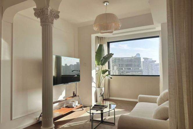 Modern bright 1br Nr Hanzhong road M1/12/13