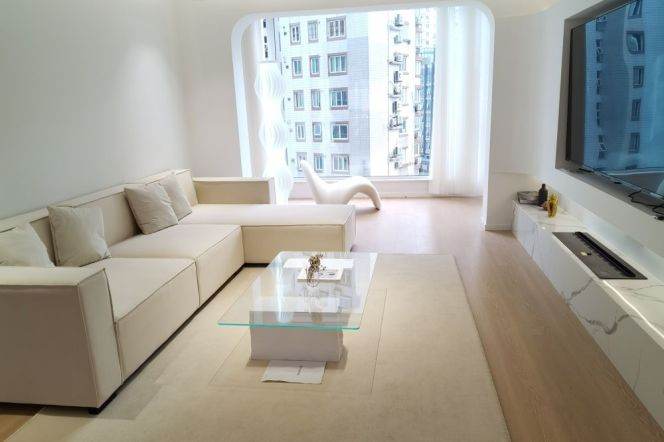 Sunny 4bedrooms Apt+Floor heating+central AC+dishwasher@Wuning Rd