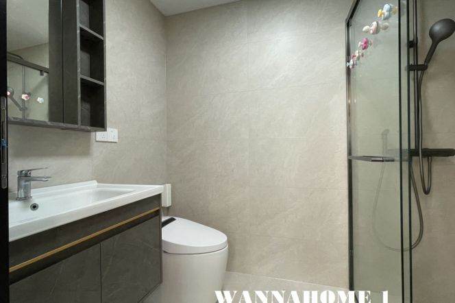 Top Compound+Jing An Temple+ Modern&Spacious&Bright 1Bdr 1Bath Apt+Free Club