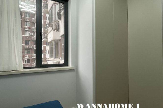 Spacious&Bright&Modern Elevator 1Bdr 1Bath+W Yan'an Rd+L2/11 Jiang Su Rd+Jing'an Temple