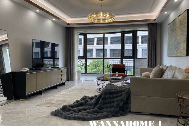Modern&Spacious 3Bdrs 2Baths Apt/Taikoo Hui/Nice View+Large Balcony+West Nan Jing Rd