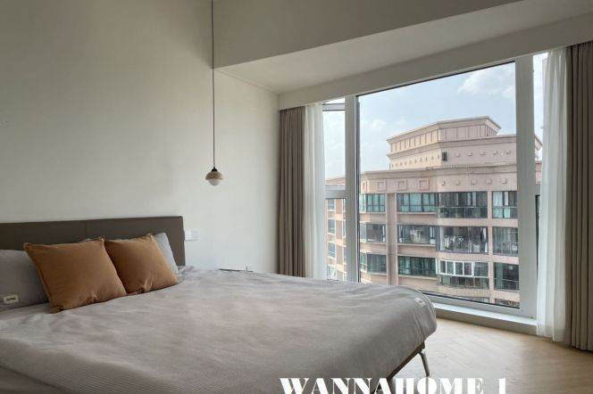 Spacious&Modern 2Bdrs 2Baths Apt+An Fu Rd+L2/11 Jiang Su Rd+Great Compound+Awesome View