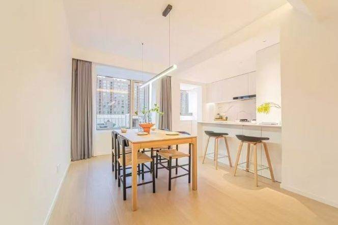 3br 2bt in high-quality residential compound floor heating & central AC 