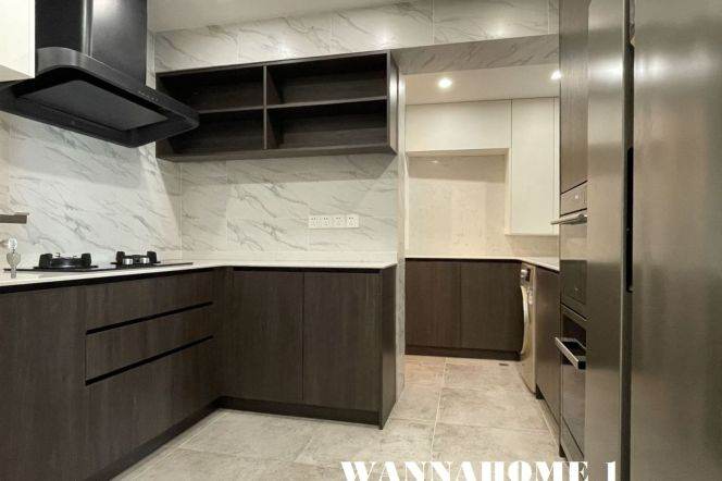 Open Balcony+Modern&Spacious&Bright 2Bdrs 2Baths Apt+Top Compound+Jing'an Temple+Nice View