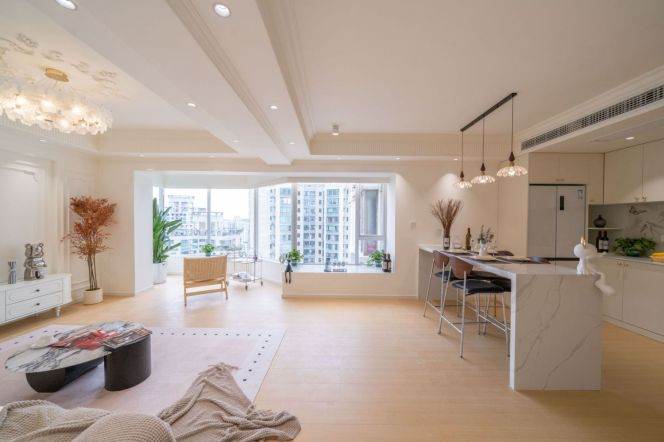Modern 2brs with floor heating  located at most central Xujiahui 