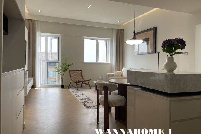 Spacious&Modern 2Bdrs 2Baths Apt+An Fu Rd+L2/11 Jiang Su Rd+Great Compound+Awesome View