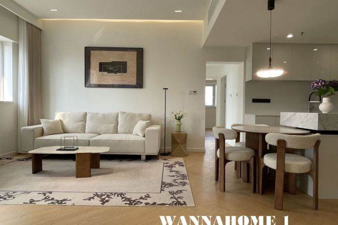 Spacious&Modern 2Bdrs 2Baths Apt+An Fu Rd+L2/11 Jiang Su Rd+Great Compound+Awesome View