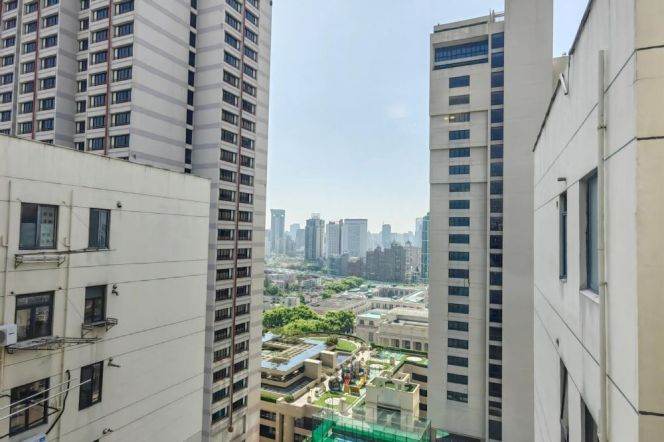 Bright & Cozy 1 br on High floor ,easy to L 2/7 Jing'an Temple  St.