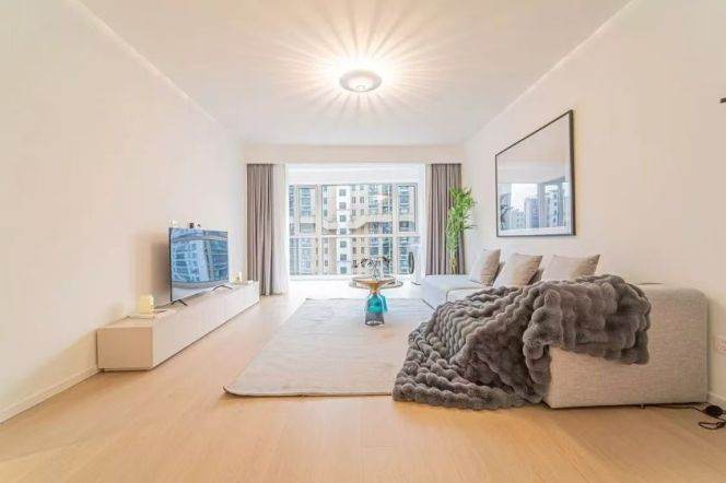 3br 2bt in high-quality residential compound floor heating & central AC 