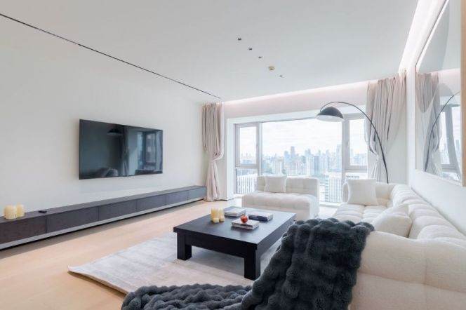 Modern 2brs with floor heating in Lujiauzi