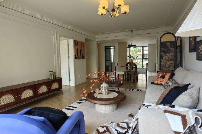 Modern 3Beds 2Bts Balcony Quiet Compound@Suzhou Creek