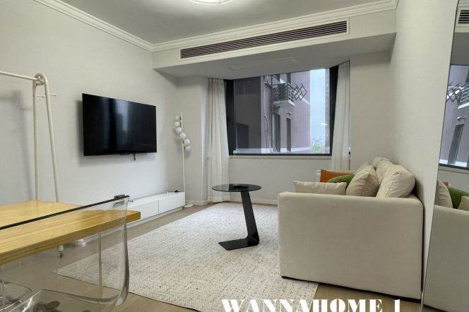 Spacious&Bright&Modern Elevator 1Bdr 1Bath+W Yan'an Rd+L2/11 Jiang Su Rd+Jing'an Temple