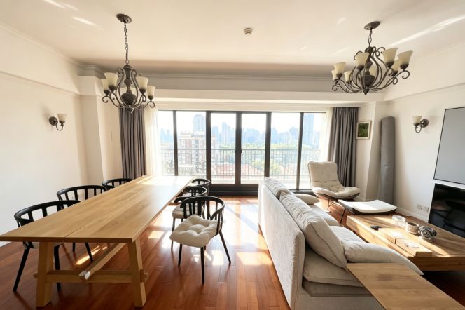 Hengshan Rd. high-rise bright and sunshien plus big balcony 2LDK nice view 