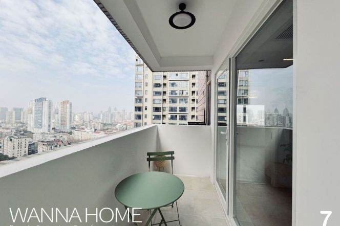 Luxury Building/Jiangsu Rd/Open Balcony/Brand New/Large Storages/Heater/Cozy2br