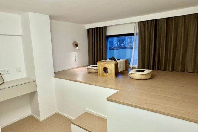 12k Stylish 2Br 2Bathr with floor heating Nr Changping Rd.line7