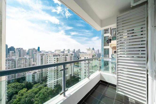 Open balcony2+1bedrooms Apt+heating+central AC+dishwasher@Wuning Rd