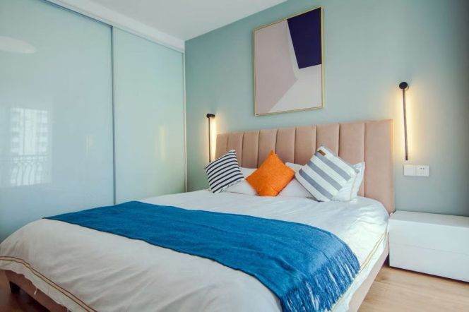 L  9-12 Jiashan Road subway station , 2-brs duplex apartment with three large balconies.