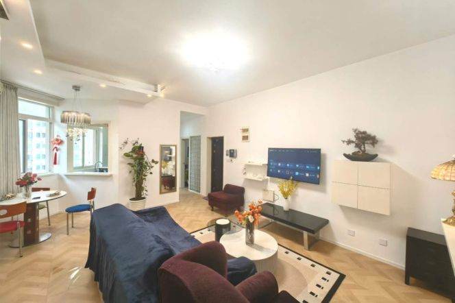 9.5k Nice 1Br Nr The Suzhou Creek Nr Jiangning Rd.line 13