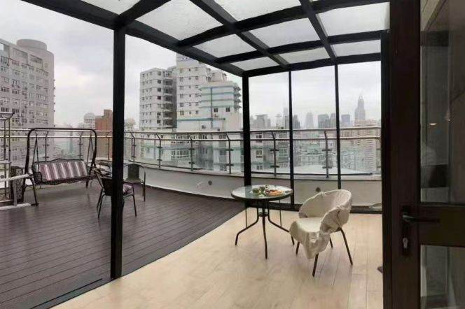 West Nanjing rd elevator 1BR with terrace