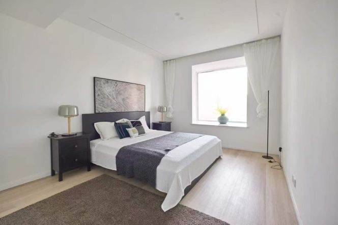 Changping Rd metro/3br2bt/central AC/floor heat/oven/dishwasher/outdoor balcony