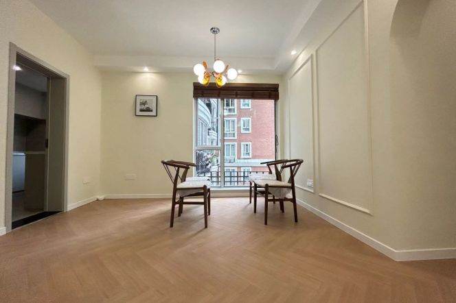 Zhongshan Park/2br1bt/central AC/floor heat/oven/dishwasher/tennis court