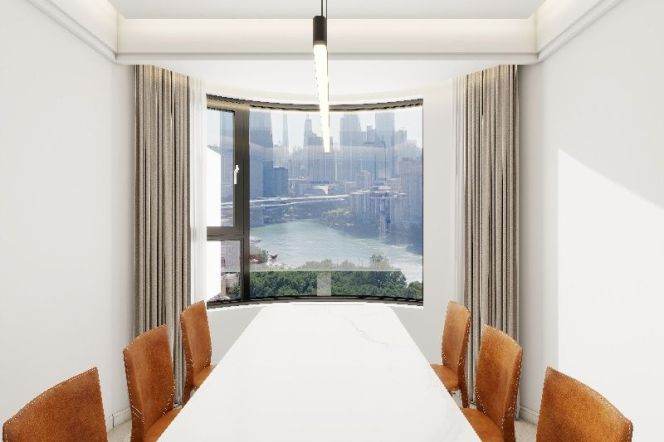 Brand new decoration 3brs with floor heating and river view beside beautiful Su zhou river 
