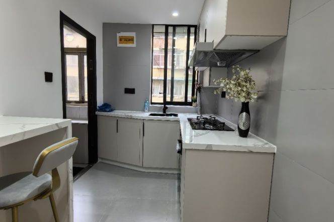 Modern and clean 1 BR 1 LR near Changshu rd station. 