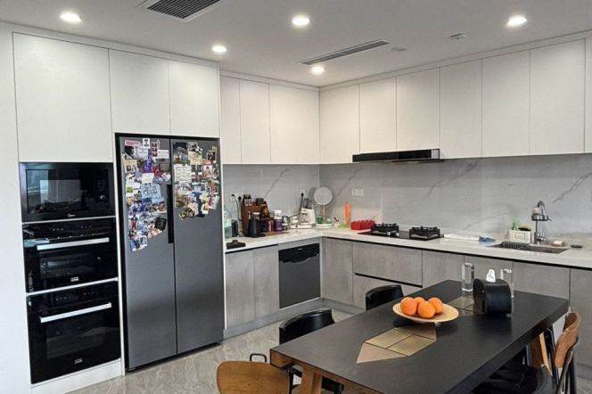 Modern 3brs with balcony and floor heating  in  central downtown