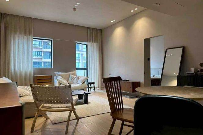 Stylish 2Beds Floor Heating/Open Kitchen@Anfu Road