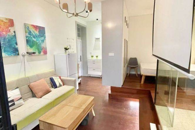 Bright 1Br/1Lr/1Bt apt nr Hengshan rd,M1/7/9