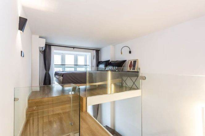 Newly 1+1br/96sqm & elevator/loft @Changping Rd & Line 7/13