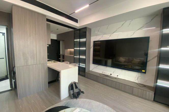 1 br near L2/L7/L14 jing'an temple station+elevator