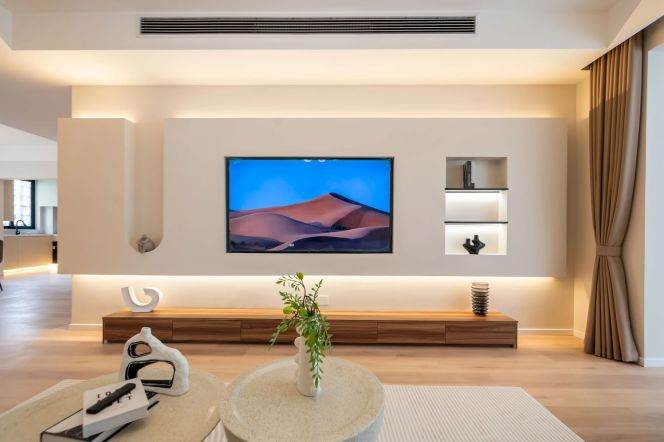 brand new big 3brs floor heating modern furniture in Gubei Phase II 33K