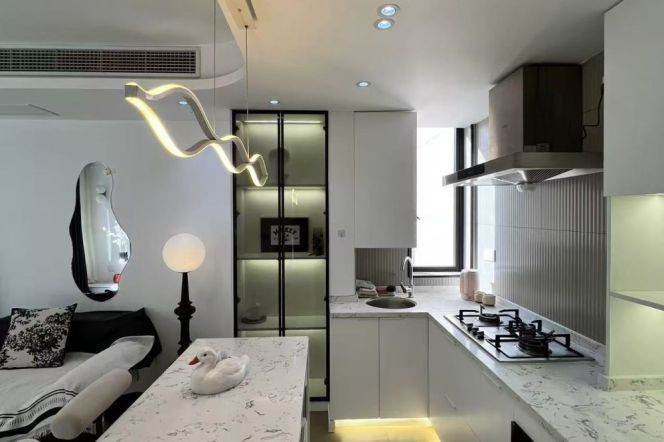 Modern 1br/60sqm & elevator/heating @Jing'An temple & Line 2/7