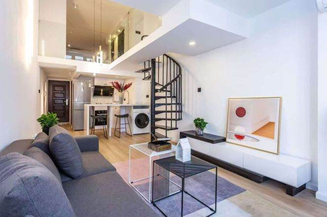 Newly 1+1br/96sqm & elevator/loft @Changping Rd & Line 7/13