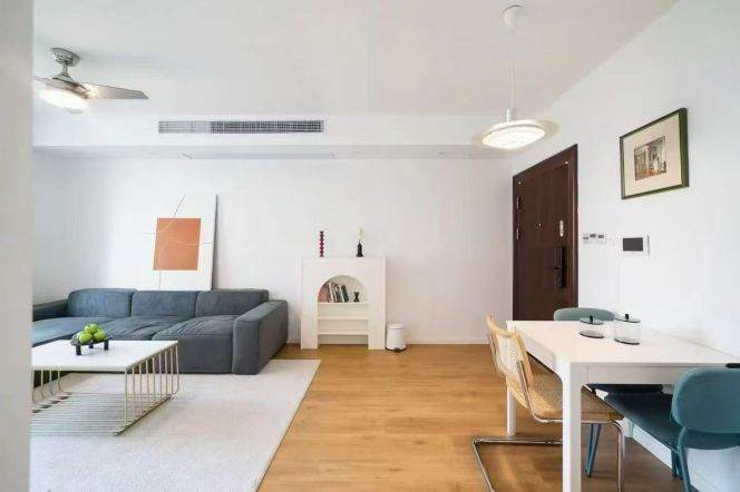 Modern 1br/2living & floor heating/oven @Jing'An temple & Line 2/7