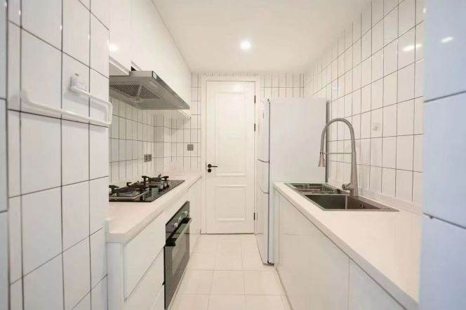 Modern 1br/2living & floor heating/oven @Jing'An temple & Line 2/7