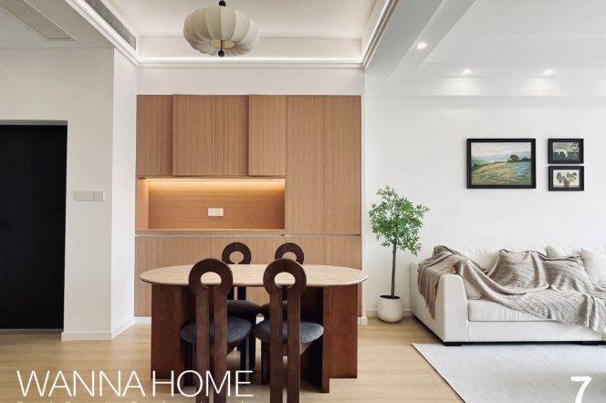 Exquisite Renovation/Line 7/13 MT/Suzhou Creek/Changshou Park/Brand New/Large Storages/Cozy3br2bt