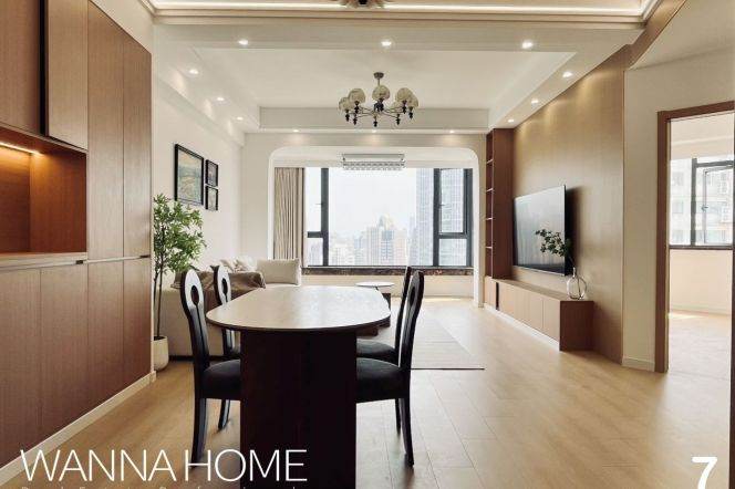 Exquisite Renovation/Line 7/13 MT/Suzhou Creek/Changshou Park/Brand New/Large Storages/Cozy3br2bt