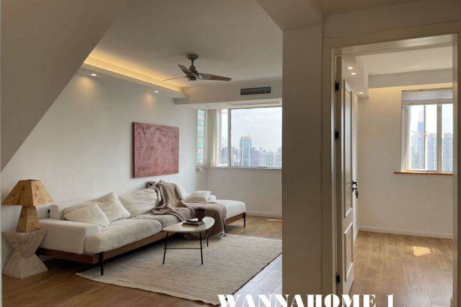 Spacious&Modern&Bright Duplex 3Bdrs 2Baths Apt+L2/11 Jiang Su Rd+Great View+Large Closet