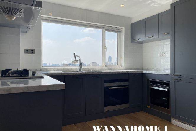 Spacious&Modern&Bright Duplex 3Bdrs 2Baths Apt+L2/11 Jiang Su Rd+Great View+Large Closet
