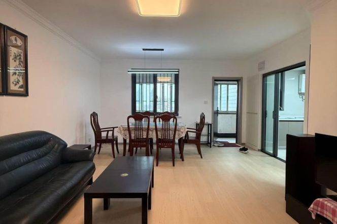 Jiangsu rd/elevator 2BR 2LR/high floor/112 sqm/Brand new,@L11/13/2