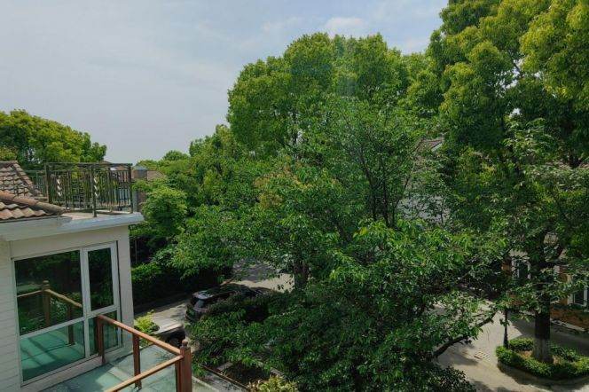 Villa House in PuDong near line 11, 4 br with Garden+ 4 balcony. 10 mins drive to QianTan