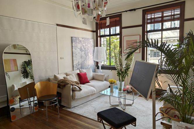 Classic 2+1BR 2BA 125m² Old Apt next to W.Nanjing Station