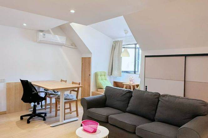 Charming 1Br/1Lr/1Bt apt nr Jingan temple,M1/2/7/14