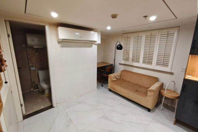 Jing an One BR loft apt nr L14/13 wuning Rd for long&short rent